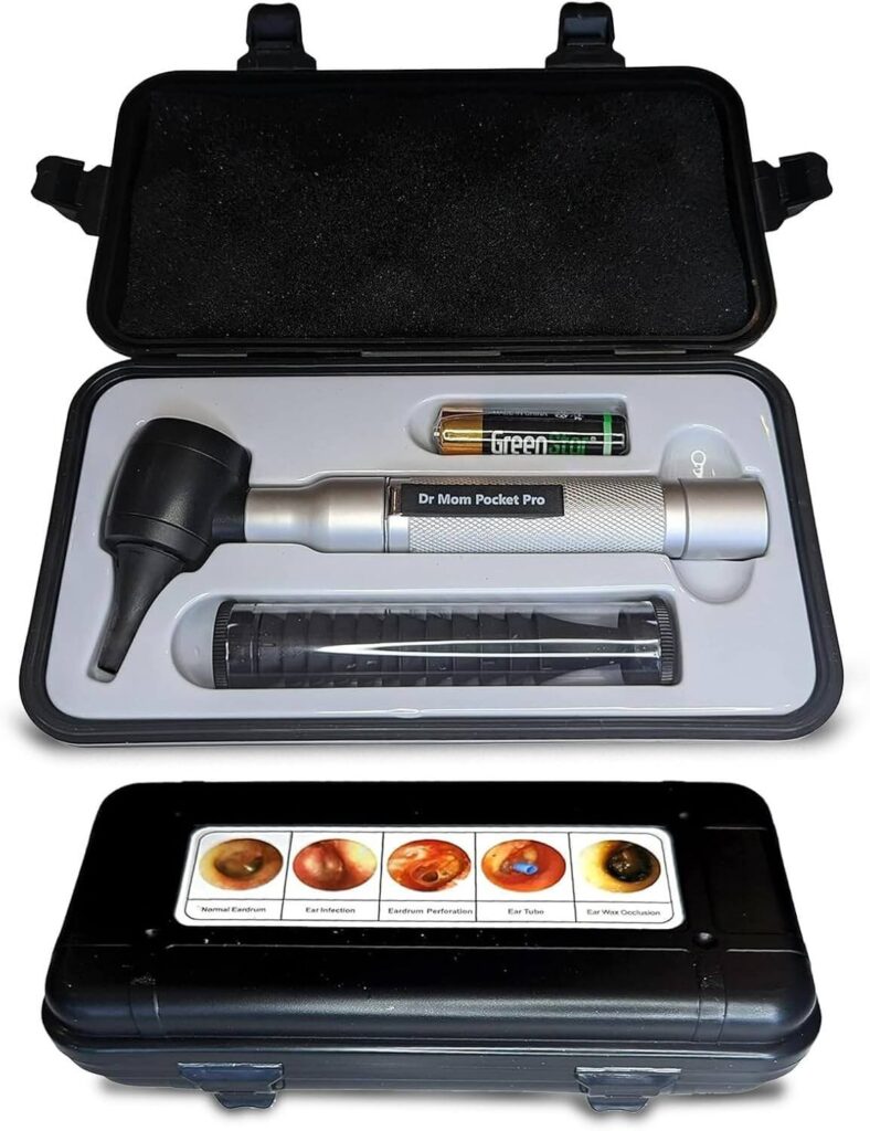 Doctor Mom 4th Generation LED Pocket Pro Otoscope